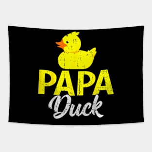 Cute Duckling Duckies Lover Papa Duck Father Day Tapestry