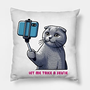 Cat Selfie Pillow