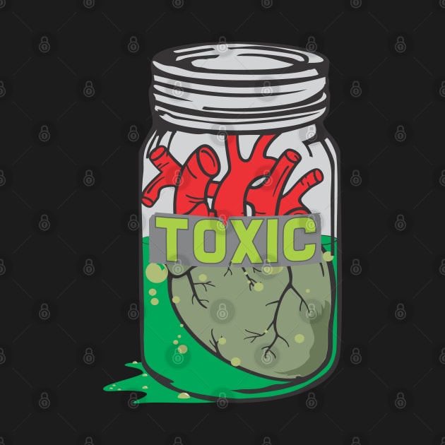 Toxic heart in jar by stuff101