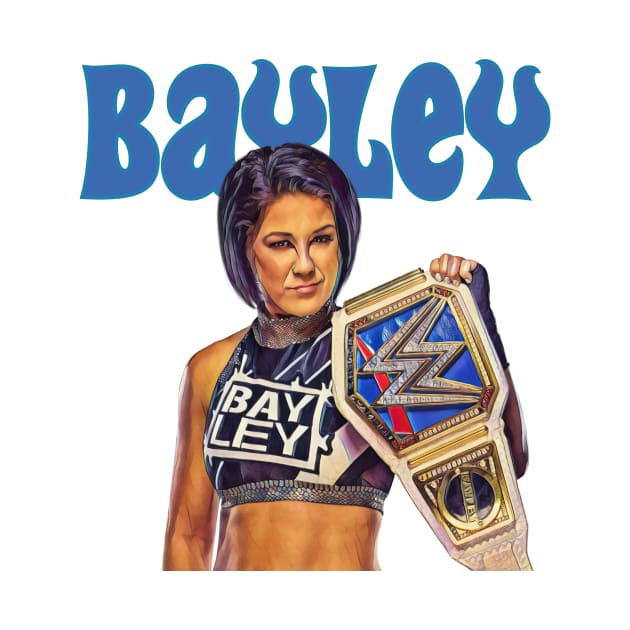 wrestle bayley by adunntoval