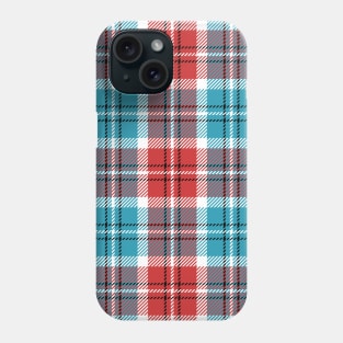 Red And Blue Plaid Pattern Phone Case