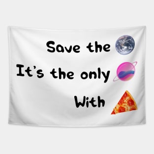 Save The Earth Tapestry