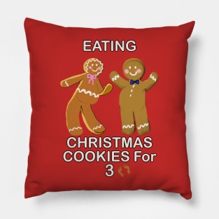 Gingerbread Funny Christmas Cookies Mom & Dad to Be Pregnancy Announcement Gifts Pillow