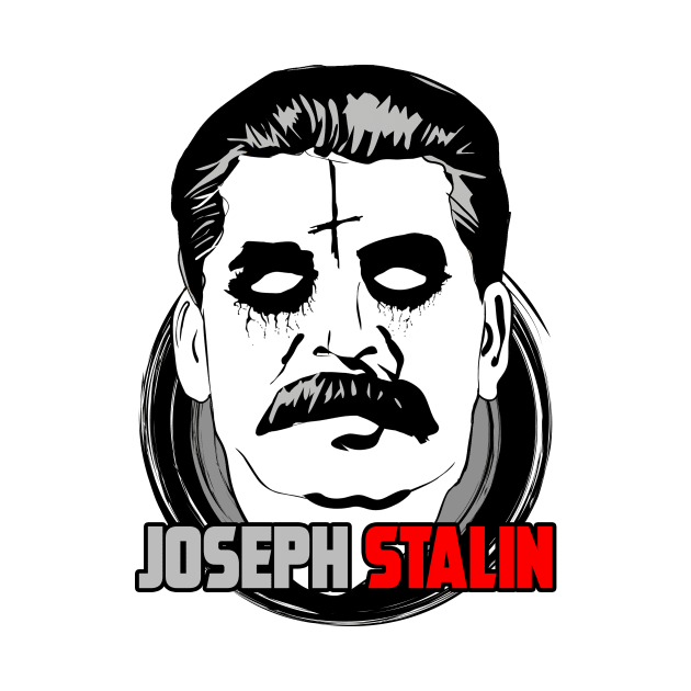 BLACK METAL STALIN by theanomalius_merch