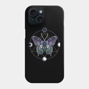 Aroace Butterfly LGBT Asexual Aromantic Pride Flag Phone Case