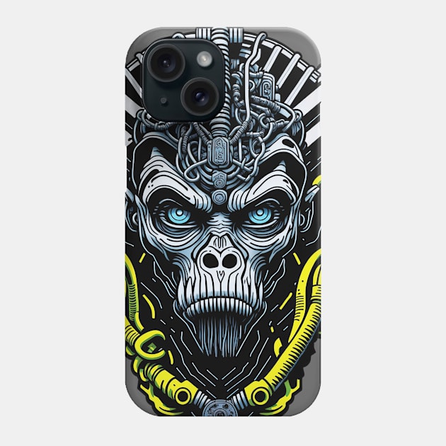 Techno Apes S03 D44 Phone Case by Houerd