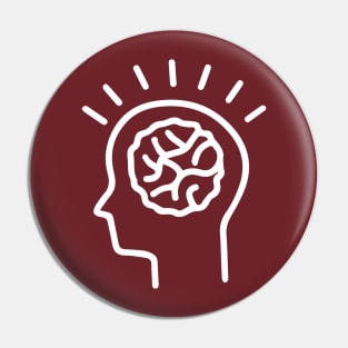 Brainy People Pin