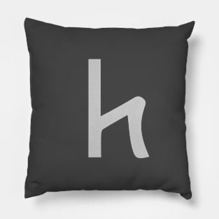 𐱅 - Letter T (v2) - Old Turkic Alphabet Pillow