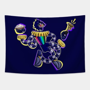 Rainbow Roscoe Tapestry