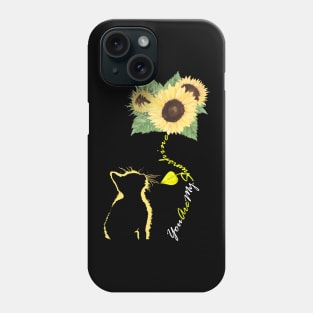 Cat You Are My Sunshine Cats Lovers Gifts Phone Case