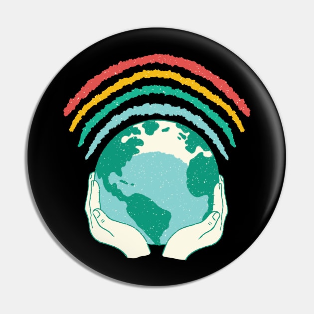 Save The Planet Pin by Urban_Vintage