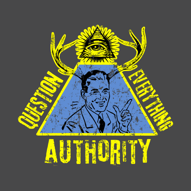 Question Everything Question Authority by focodesigns