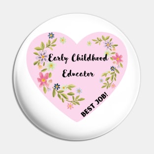 Early Childhood Educator Design Pin