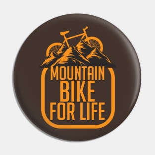 Mountain Bike for Life Pin