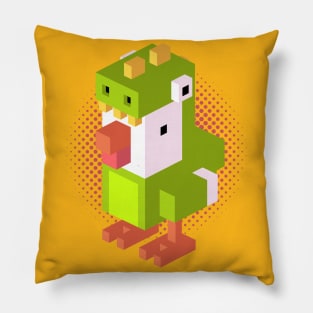 Dino Rooster Pillow