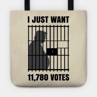 11780 Votes Meme Trump for Prison Funny Tote