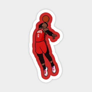 Russell Westbrook - Houston Rockets Magnet