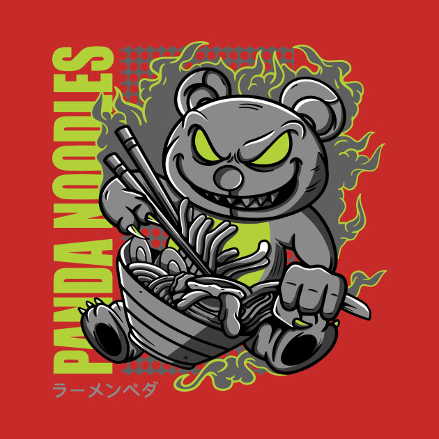 The Hungry Panda by Styleinshirts