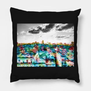 Colorful Havana, Cuba Pillow