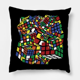 Rubiks cube, puzzle master Pillow