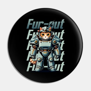 Fur-Out | Cat | Video Game | Animal | Game Icon | Pop Culture | Hero Pin