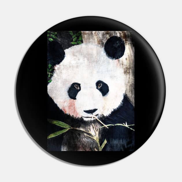 Panda Bear Pin by teenamarie23art