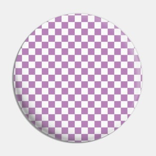 Lilac Checkered Pin