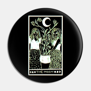 Midnight Margarita Moon - tarot card 3D effect Pin