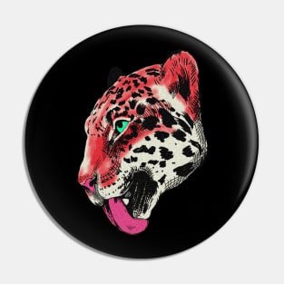 Color leopard avatar Pin