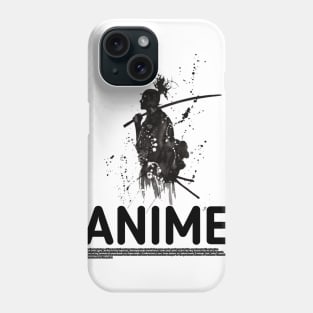 Anime sleep repeat samurai Phone Case