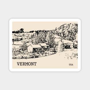 Vermont USA Magnet