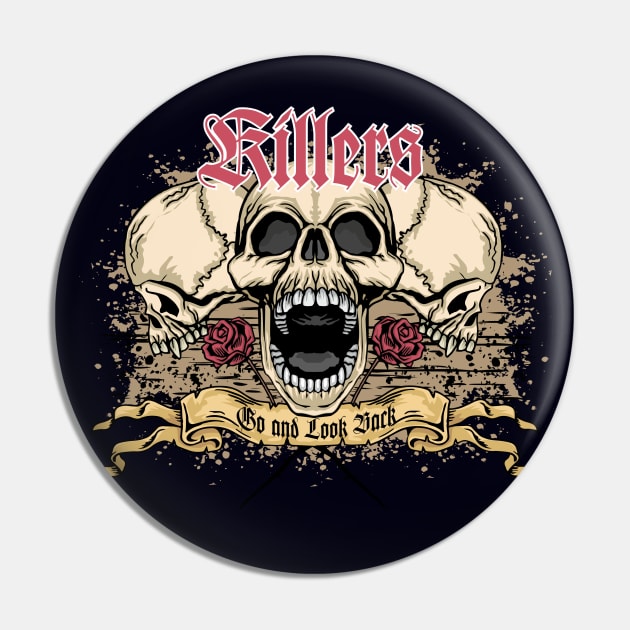 Killers - The Pledge of the Roses Pin by black8elise