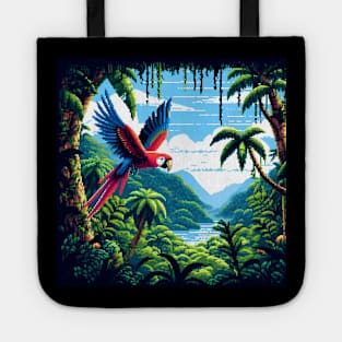 parrot lover- jungle parrot lover Tote