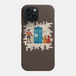 ancient doctors and daleks, oh my! Phone Case