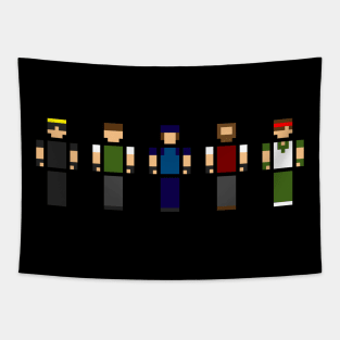 Minimalist STARS Tapestry