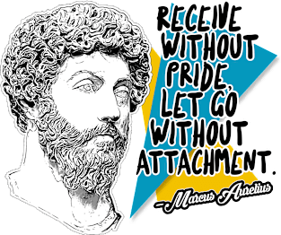 Marcus Aurelius Philosophy Quote Statement Design Magnet