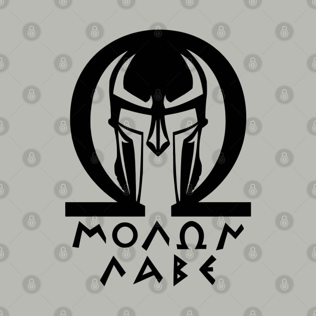 Mod.7 Molon Labe Greek Spartan by parashop