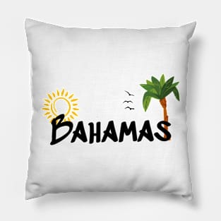 Bahamas island Pillow