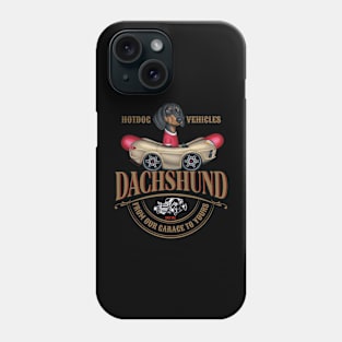 Dachshund Hotdog Vehicles Phone Case