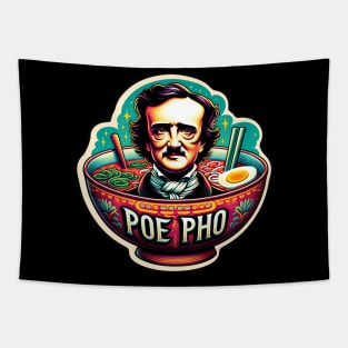 Edgar Allan Poe Pho Vietnamese Cuisine Lovers Tapestry