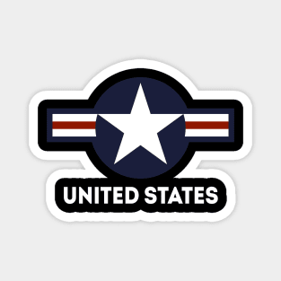 United States USAF Military Roundel, United States Air Force Magnet