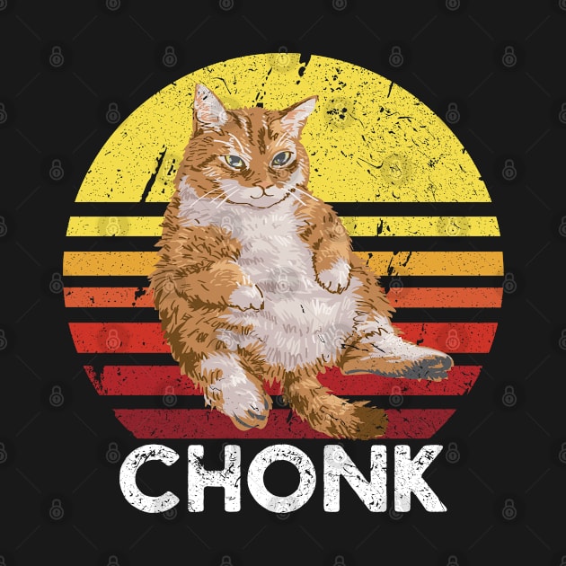 Funny Chonk Scale Cat Meme Memes by Vixel Art