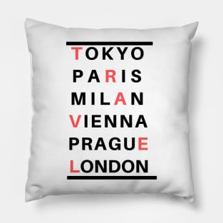 TRAVEL CODE Pillow