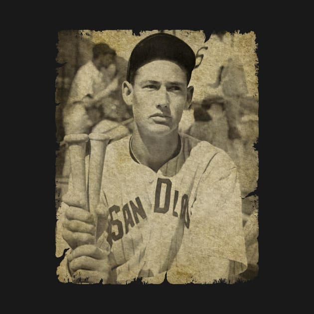 Ted Williams Playing For The Paci by SOEKAMPTI