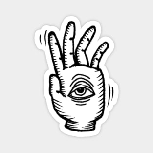 third eye hand Magnet