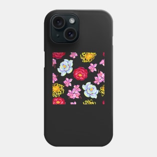 Colourful Flowers Phone Case