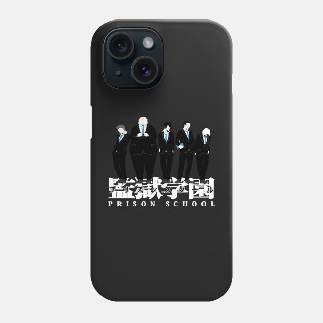 Prison School in Black Suit Phone Case by Hopkinson