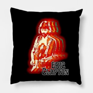 3D Shiluette Eric Clapton Pillow