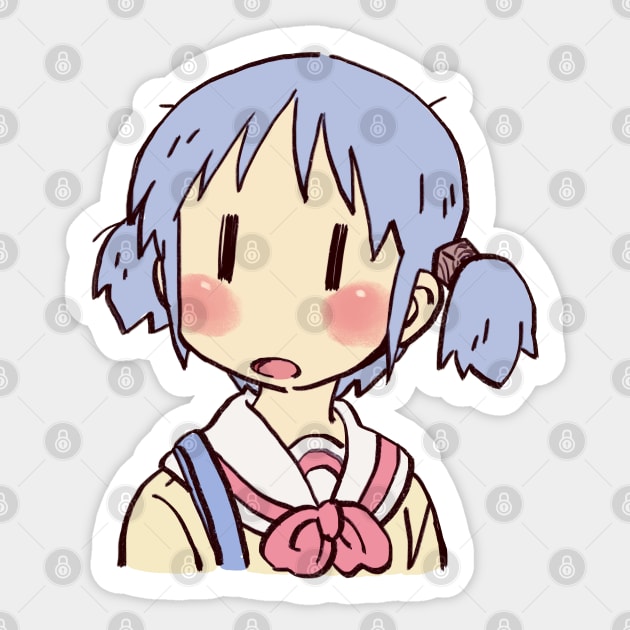 funny yuuko meme surprised face nichijou - Anime Memes - Tapestry