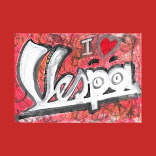 l love Vespa - 2 T-Shirt